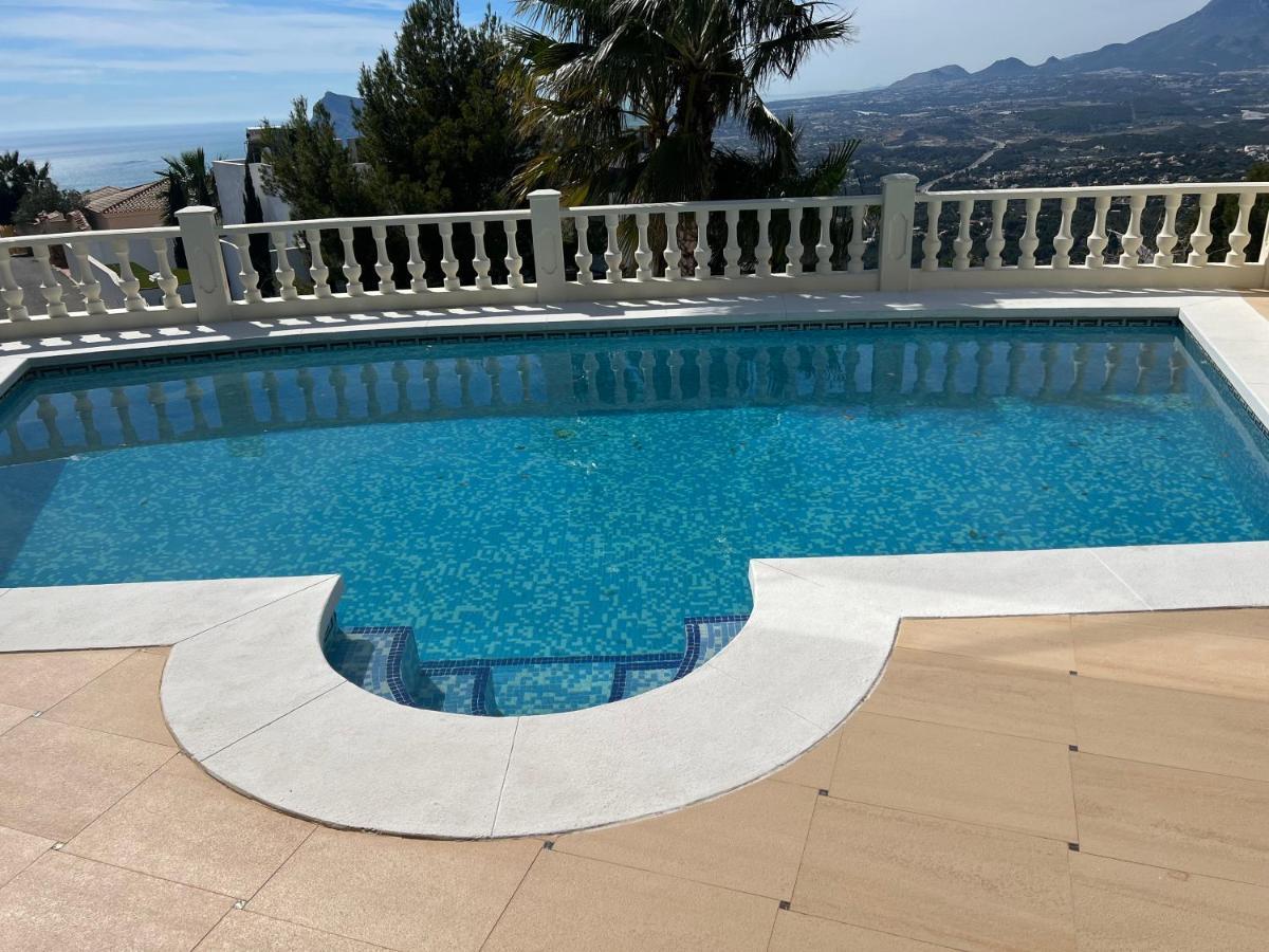 Villa Aleandra Con Maravillosas Vistas Al Mar! Altea Exterior foto